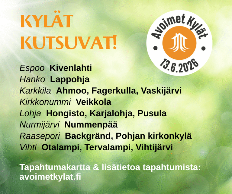 Lauantaina kylille